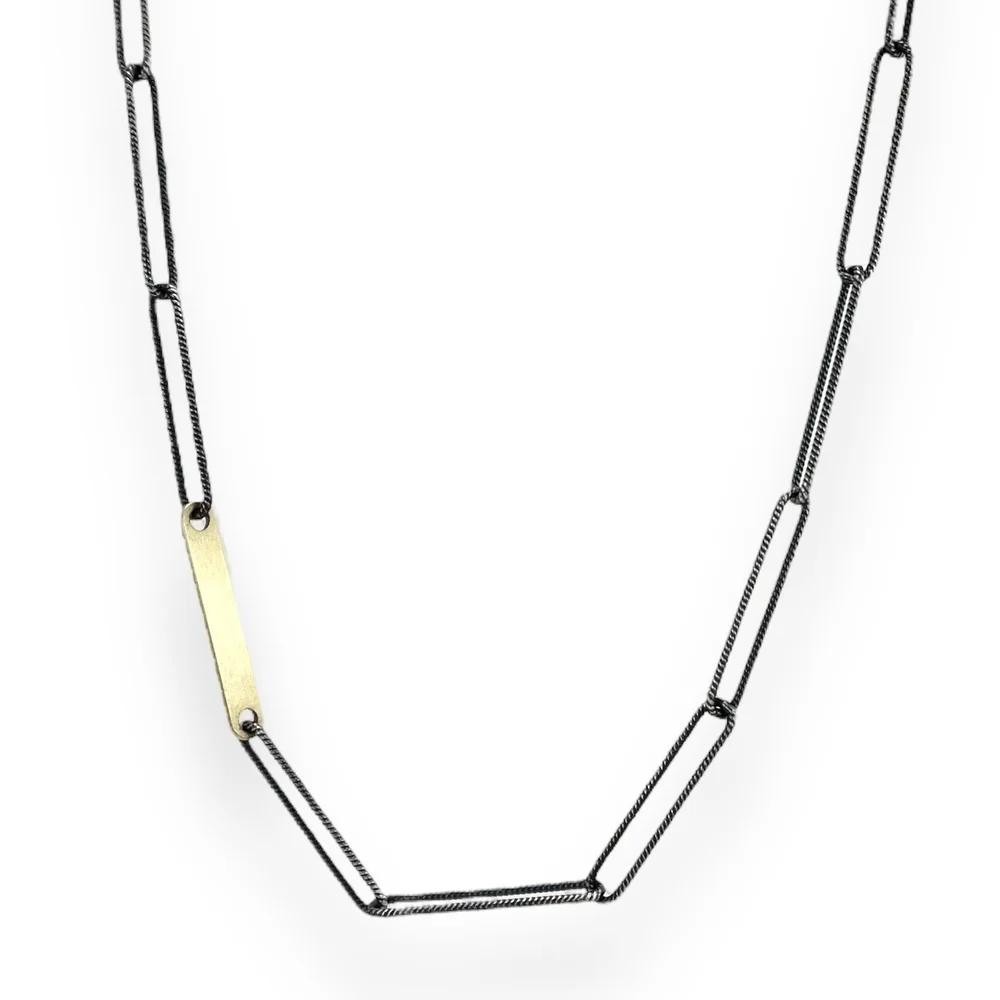 Elongated Paperclip Chain