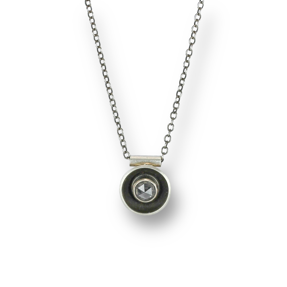 1ct Diamond Dome Pendant