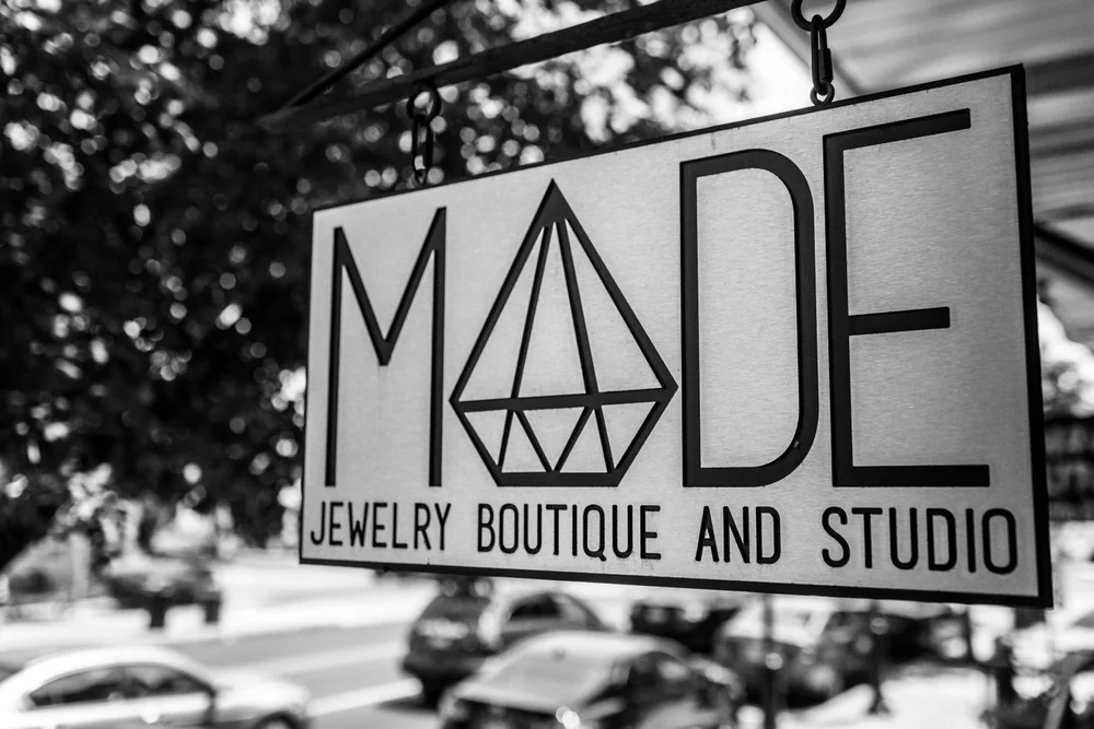 Jewelry and studio work from MADE Jewelry